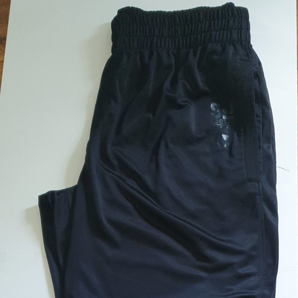 Sean Jean Black Pocketed Men's Athletic Jogger Pants Size 3XB